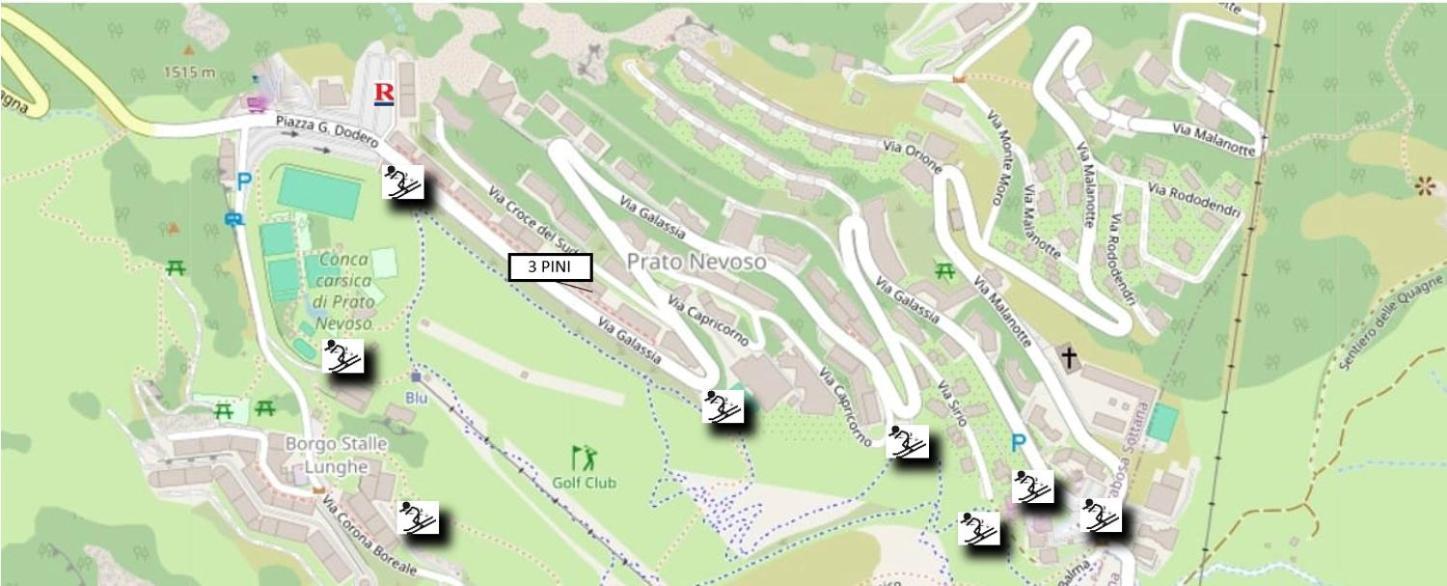3 Pini Leilighet Prato Nevoso Eksteriør bilde